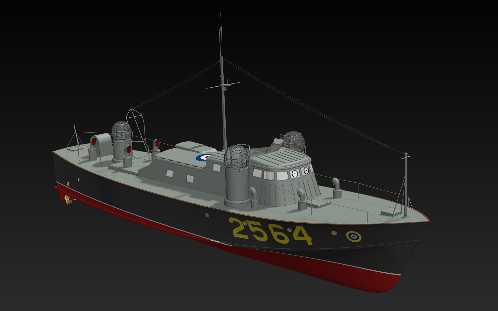 Vosper 73英尺高速快艇